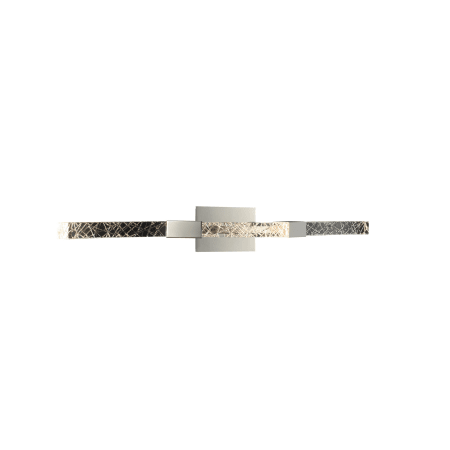 Allegri Athena 3 Light 40" Wide LED Bath Bar with Firenze Crystal Polished Nickel