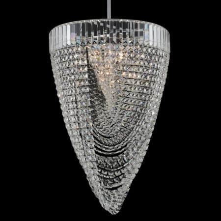 Allegri Mira 21" Wide Pendant with Firenze Crystal Chrome