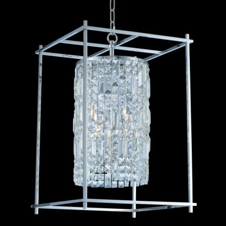 Allegri Joni 23" Wide Pendant with Firenze Crystal Chrome