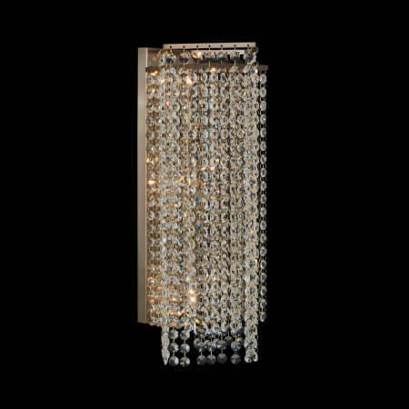 Allegri Cometa 3 Light 18" Tall Wall Sconce Brushed Champagne Gold