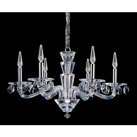 Allegri Shorecrest 6 Light 29-1/2" Wide Crystal Chandelier Chrome / Clear Swarovski Elements