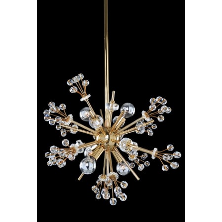 Allegri Shorecrest 6 Light 13" Wide Crystal Multi Light Pendant 18K Gold / Clear Firenze