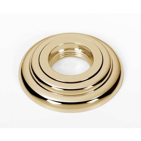 Alno Charlie's 3" Round Solid Brass Shower / Bath Grab Bar Anchor Mount Polished Brass