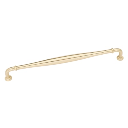 Alno Charlie's 10" Center to Center Classic Traditional Solid Brass Cabinet Handle / Drawer Pull Unlacquered Brass