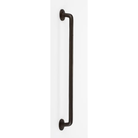 Alno Sierra 12" Center to Center Distressed Rustic Farmhouse Solid Bronze Appliance Handle / Appliance Pull Dark Bronze