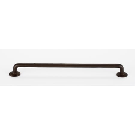Alno Sierra 18" Center to Center Distressed Rustic Industrial Solid Bronze Large Cabinet Handle / Drawer Pull Dark Bronze