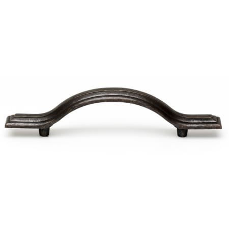 Alno Geometric 3-1/2" Center to Center Solid Brass Ridged Arch Bow Cabinet Handle / Drawer Pull Barcelona
