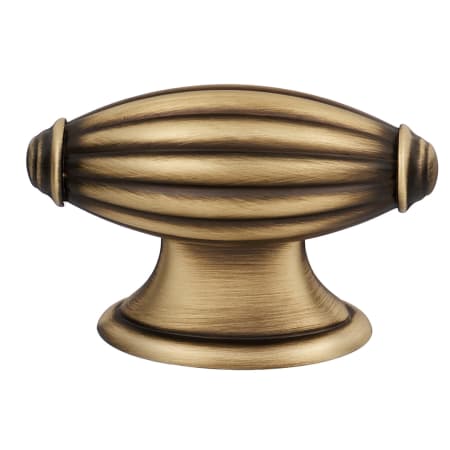 Alno Tuscany 1-7/8" Solid Brass "T" Bar Football Cabinet Knob / T Drawer Knob Antique English Matte