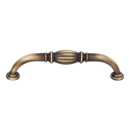 Alno Tuscany 4" Center to Center Traditional Single Knuckle Solid Brass Cabinet Handle / Drawer Pull Antique English Matte