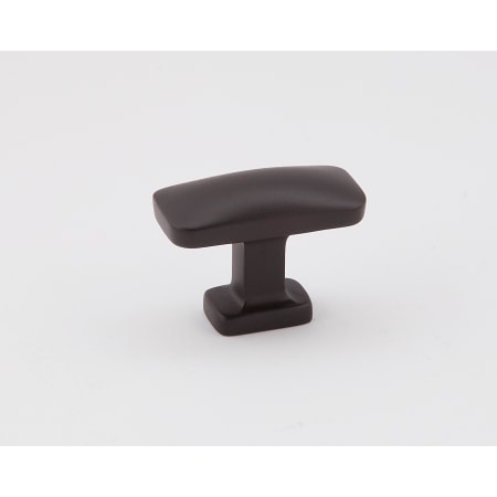 Alno Cloud 1-1/2" Rectangular Convex T Bar Solid Brass Cabinet Knob / Drawer Knob Bronze
