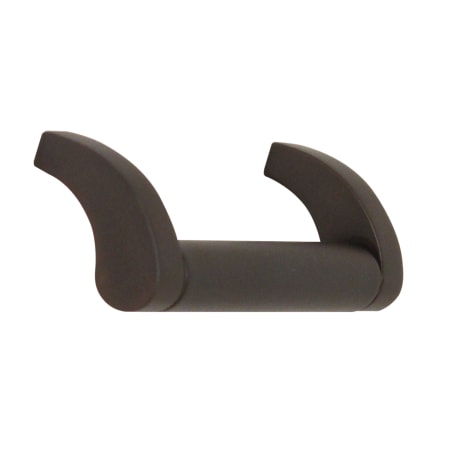 Alno Circa 3-1/2" Center to Center Urban Modern Drop Grip Solid Brass Cabinet Handle / Drawer Pull Bronze