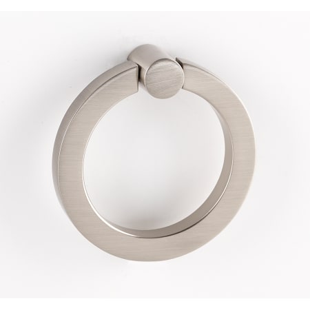 Alno Convertibles 3" Wide Round Solid Brass Cabinet Drop Ring Pull - Complete Set Satin Nickel