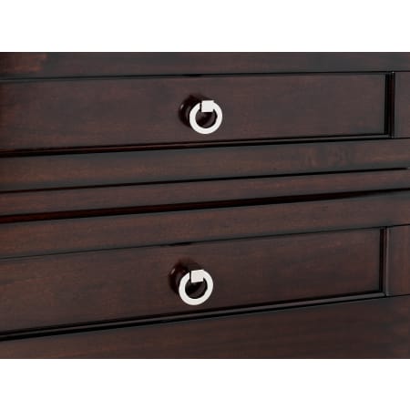 Alno-A2670-Polished Nickel Round Pull with Square Base on Drawers