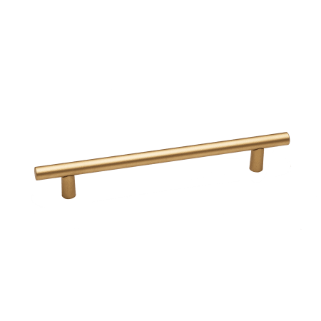 Alno Vita Bella 6" Center to Center Modern Smooth Bar 8" Cabinet Handle Cabinet Pull - Made in Italy Champagne