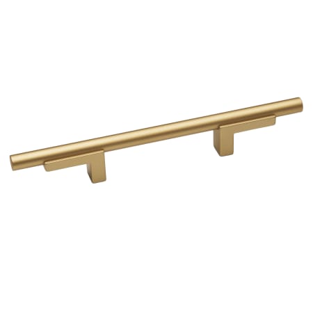 Alno Vita Bella 3" Center to Center Modern Smooth Bar Handle Cabinet Pull with "L" Posts - Made in Italy Champagne