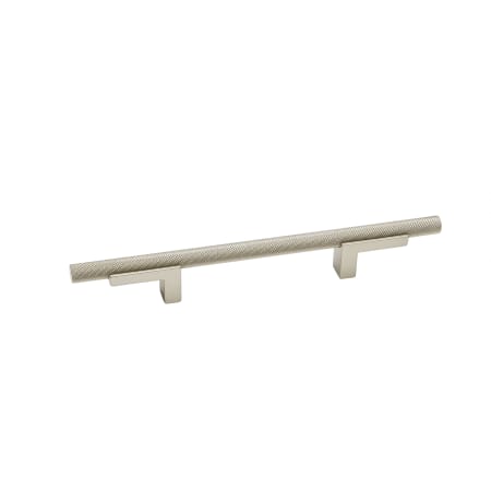 Alno Vita Bella 3" Center to Center Modern Industrial Knurled Cabinet Bar Handle / Drawer Bar Pull on L Posts Matte Nickel