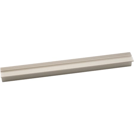 Alno Lux 8" Center to Center Linear Flush Channeled Rectangular Cabinet Handle / Drawer Pull Matte Nickel