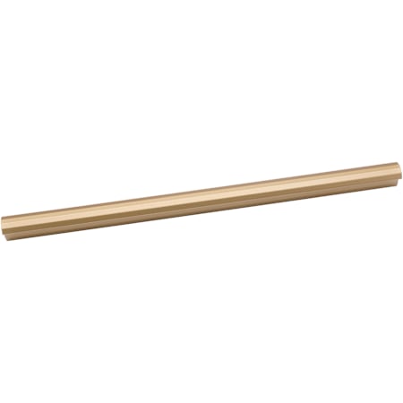 Alno Symmetry 12" Center to Center Faceted Linear Flush Rectangular Large Cabinet Handle / Drawer Pull Champagne