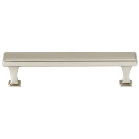 Alno Manhattan 4" Center to Center Sleek Contemporary Solid Brass Cabinet Handle / Drawer Pull Satin Nickel
