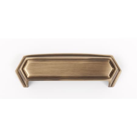 Alno Nicole Modern 4" Center to Center Cabinet Cup Pull Antique English Matte