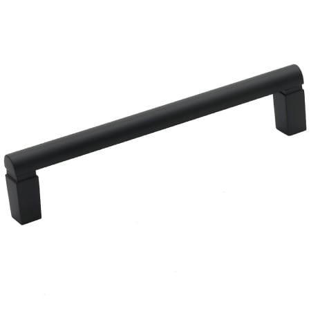 Alno Vogue 8" Center to Center Modern Luxe Solid Brass Cabinet Handle / Drawer Pull Matte Black