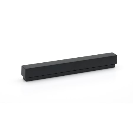 Alno Simplicity 8 " Center to Center Solid Brass Linear Flush Mount Block Cabinet Handle / Drawer Pull Matte Black