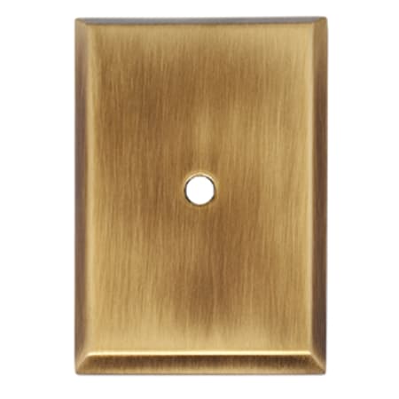 Alno Traditional 2-1/4" X 1-1/2" Escutcheon Backplate for Cabinet Knobs Antique English