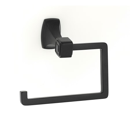 Alno Cube Modern 5.5"W Hook Style Slide On Toilet Paper Holder - Made From Solid Brass Bronze