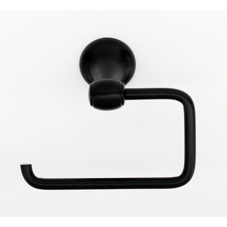 Alno Royale Solid Brass 5-1/2" W Euro Single Hook Slide On Toilet Paper Holder Bronze