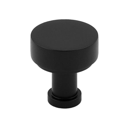 Alno Moderne 3/4" Small Round Modern Disc Solid Brass Cabinet Knob / Drawer Knob Matte Black