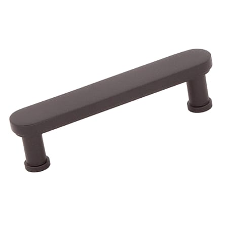 Alno Moderne 3-1/2" Center to Center Flat Bar Solid Brass Cabinet Handle - Drawer Pull Bronze