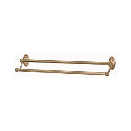 Alno Classic Traditional 24 Inch Wide Double Towel Bar Antique English