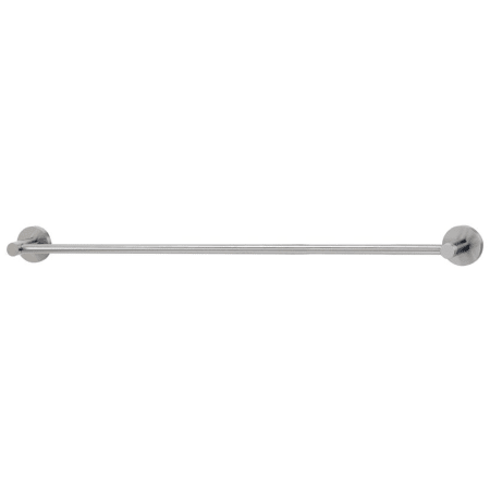 Alno Contemporary I - 30" Wide Solid Brass Bathroom Single Rod Towel Bar Satin Nickel