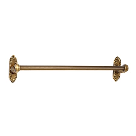 Alno Ribbon & Reed 18 Inch Wide Towel Bar Antique English