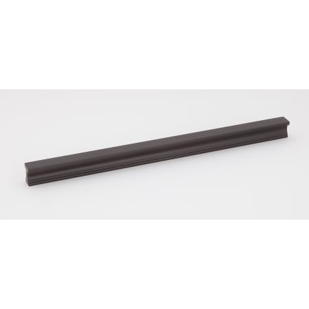 Alno Linear 12" Center to Center Solid Brass Flush Mount Cabinet Handle / Drawer Pull Bronze