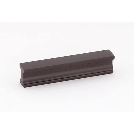 Alno Linear 3-1/2" Center to Center Solid Brass Flush Mount Rectangular Cabinet Handle / Drawer Pull Bronze
