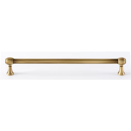 Alno Royale 8" Center to Center Traditional Solid Brass Cabinet Handle / Drawer Pull Antique English