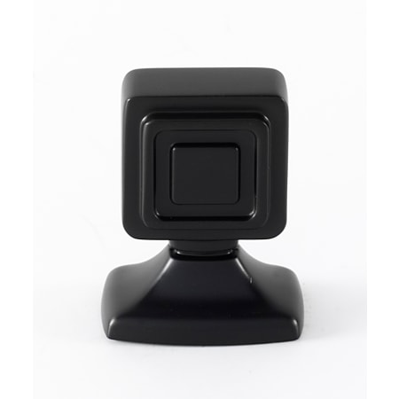 Alno Cube 7/8" Small Luxury Modern Side Square Rectangular Solid Brass Cabinet Knob / Drawer Knob Bronze