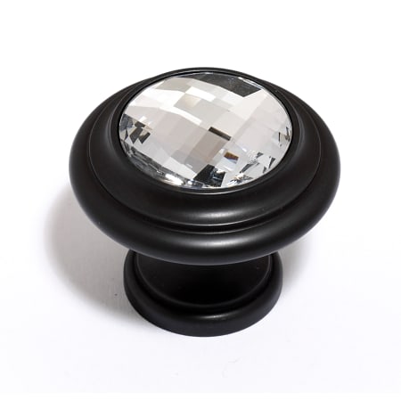 Alno Solid Brass 1 1/4" Luxury Designer Swarovski Crystal Mushroom Cabinet Knob / Drawer Knob Bronze