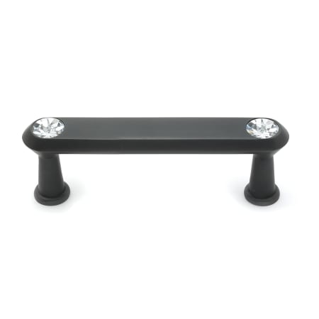 Alno Crystal Series 3 Inch Center to Center Luxury Decorative Bar Cabinet Pull with Swarovski Crystals Bronze