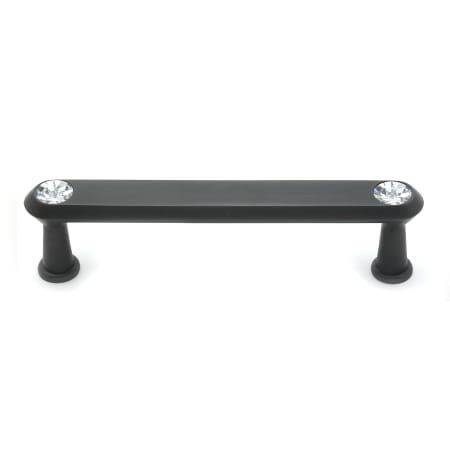 Alno Crystal Series 4 Inch Center to Center Luxury Decorative Bar Cabinet Pull with Swarovski Crystals Bronze