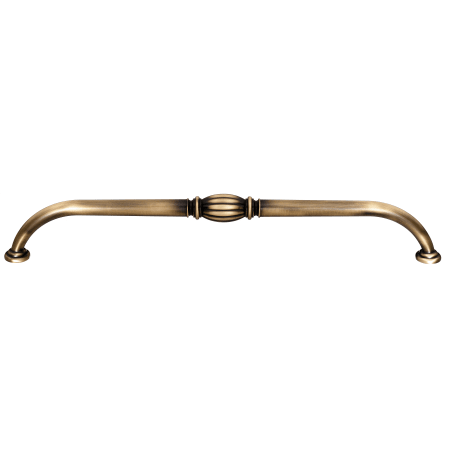 Alno Tuscany 18" Center to Center Luxury Traditional Solid Brass Appliance Handle / Appliance Pull Antique English Matte
