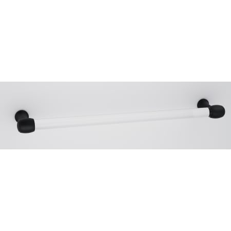 Alno Royale Acrylic 18 Inch Center to Center Large Cabinet Handle / Drawer Pull Matte Black