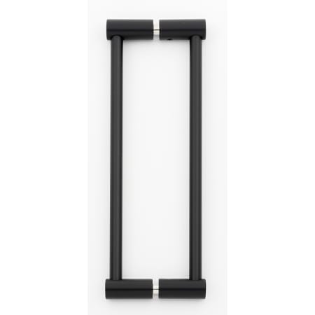 Alno Contemporary I - Urban Industrial 8" Center to Center Back to Back Door Pulls - Shower Door Handles Matte Black