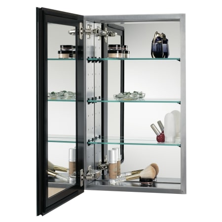Alno Reflections 15" x 35" Single Door Recessed Frameless Mirror Medicine Cabinet Glass