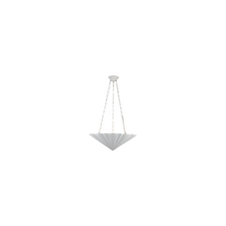 Alora Lighting Martine 3 Light 23" Wide Chandelier Antique White