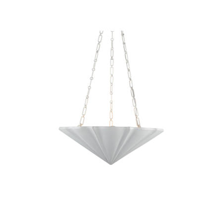 Alora Lighting Martine 3 Light 23" Wide Chandelier Antique White