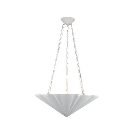 Alora Lighting Martine 3 Light 23" Wide Chandelier Antique White