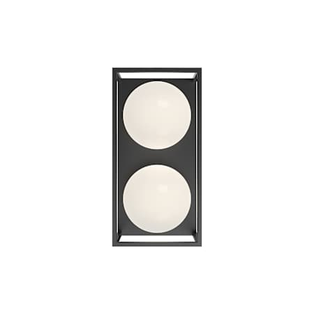 Alora Lighting Amelia 2 Light 10" Tall Wall Sconce Black