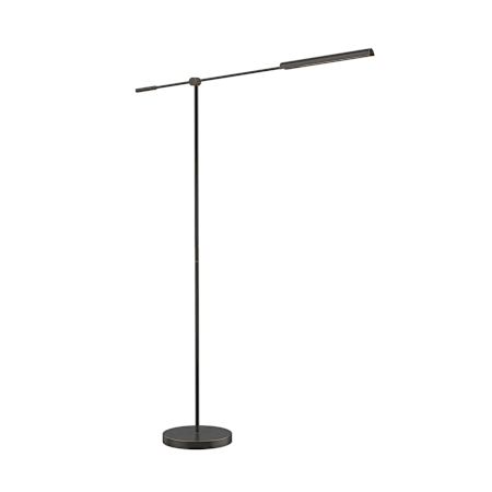Alora Lighting Astrid 55" Tall LED Boom Arm Floor Lamp Urban Bronze